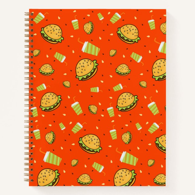 Cuaderno Patrulla de hamburguesas (Anverso)