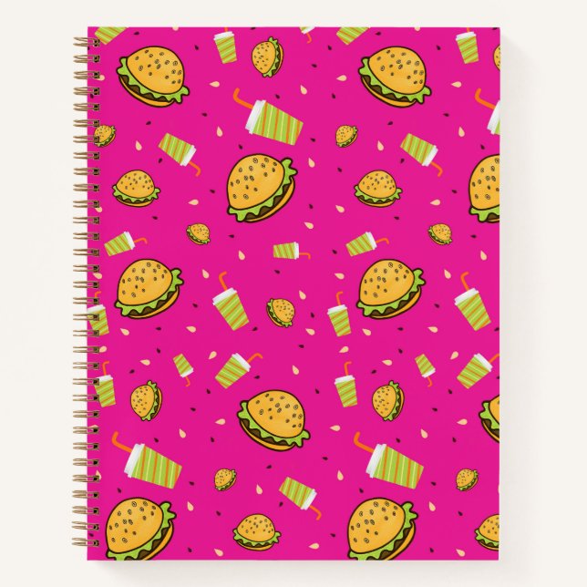Cuaderno Patrulla de hamburguesas (Anverso)