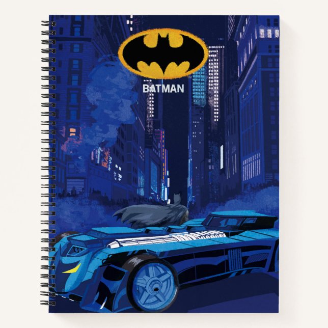 Cuaderno Patrulla nocturna de la ciudad de Batman Gotham (Anverso)