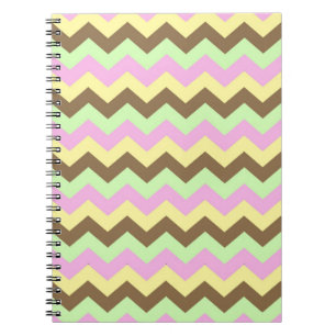 Cuaderno Patrulla Zigzag (groen, roze, geel en bruin)