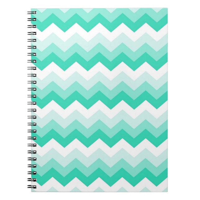 Cuaderno Patrulla Zigzag (turquesa, con en groen) (Frente)
