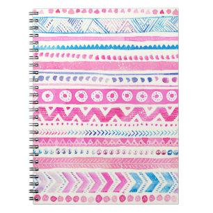 Cuaderno Patte ornamental de la etnia tribal de las aguas s