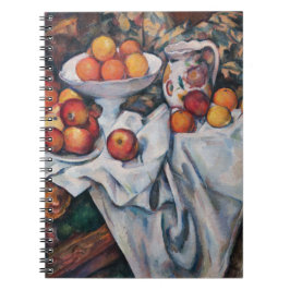 Cuaderno Paul Cezanne - Bodegón, manzanas y naranjas