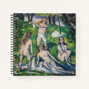 Cuaderno Paul Cezanne - Cuatro Bañistas