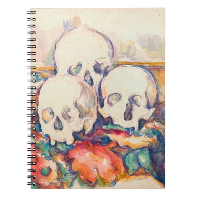 Cuaderno Paul Cezanne - La acuarela de los tres cráneos (Frente)