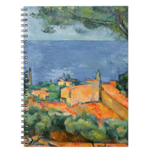 Cuaderno Paul Cezanne - L'Estaque con techos rojos