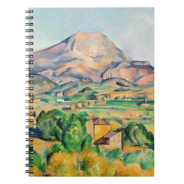 Cuaderno Paul Cezanne - Mont Sainte-Victoire (Frente)