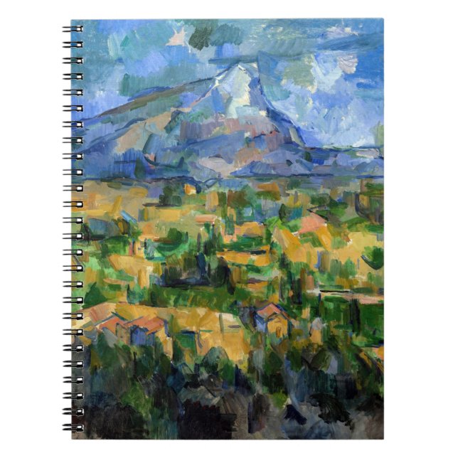 Cuaderno Paul Cezanne - Mont Sainte-Victoire (Frente)