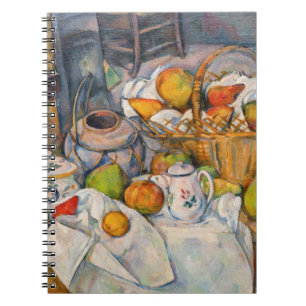 Cuaderno Paul Cezanne - Naturaleza Muerta con Cesta