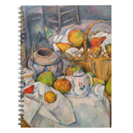 Cuaderno Paul Cezanne - Todavía la vida con una canasta