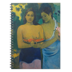 Cuaderno Paul Gauguin - Dos mujeres tahitianas