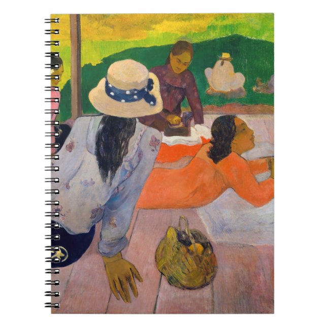 Cuaderno Paul Gauguin - La siesta (Frente)