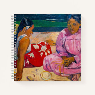 Cuaderno Paul Gauguin - Mujeres tahitianas en la playa