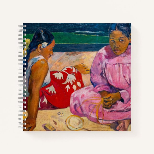 Cuaderno Paul Gauguin - Mujeres tahitianas en la playa (Anverso)