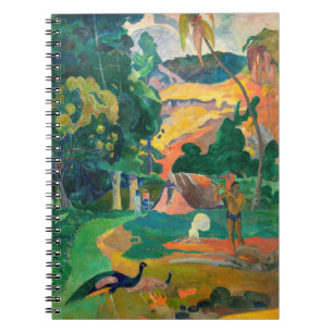 Cuaderno Paul Gauguin - Paisaje con Pavos Reales / Matamoe
