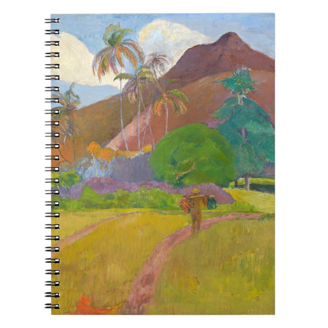 Cuaderno Paul Gauguin - Paisaje Tahitiano (Frente)