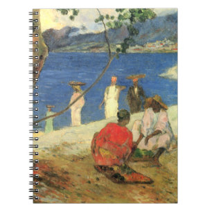 Cuaderno Paul Gauguin Porteadores de frutas en la cala de T