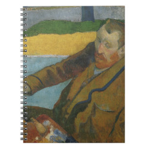 Cuaderno Paul Gauguin Vincent van Gogh pintando girasoles