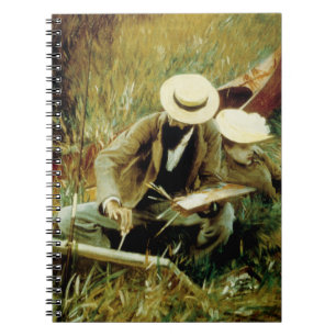 Cuaderno Paul Helleu Sketching con su esposa