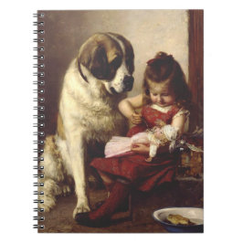 Cuaderno Paul Hermann Wagner: Mejores Amigos Arte Victorian
