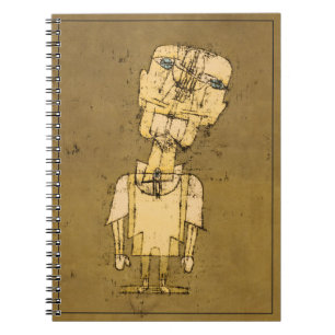 Cuaderno Paul Klee Fantasma de un Genio Arte Abstracto Vint