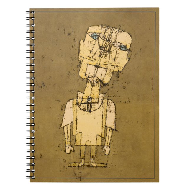Cuaderno Paul Klee Fantasma de un Genio Arte Abstracto Vint (Frente)