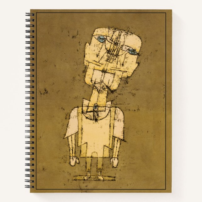 Cuaderno Paul Klee Fantasma de un Genio Arte Abstracto Vint (Anverso)