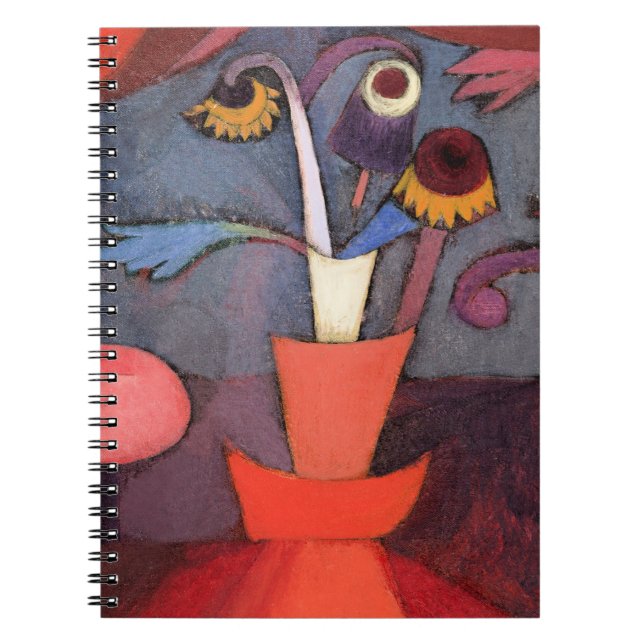 Cuaderno Paul Klee, Flor de Otoño, (Frente)