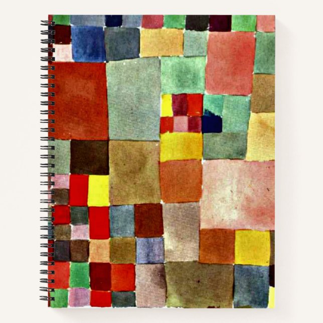 Cuaderno Paul Klee - Flora en arena (Anverso)