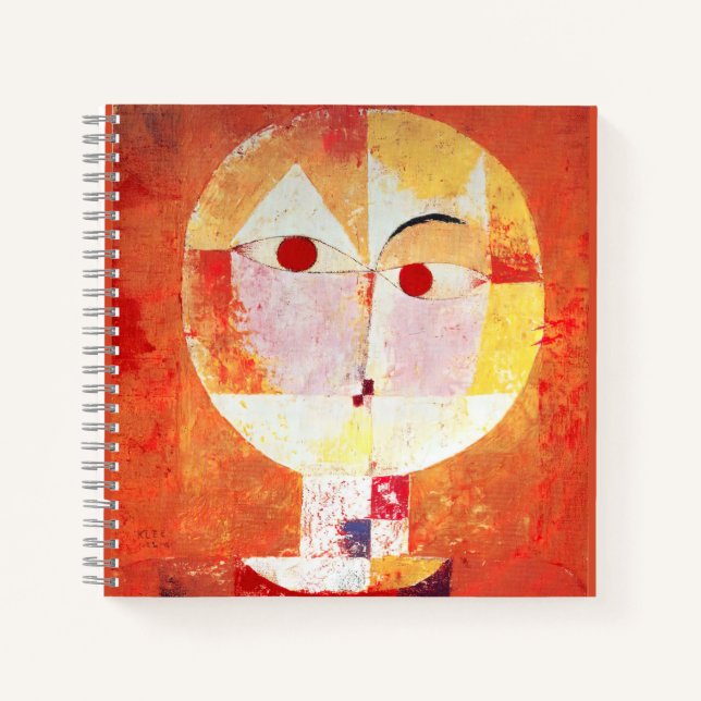 Cuaderno Paul Klee Senecio (Anverso)