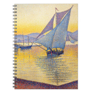 Cuaderno Paul Signac - El puerto al atardecer, Opus 236