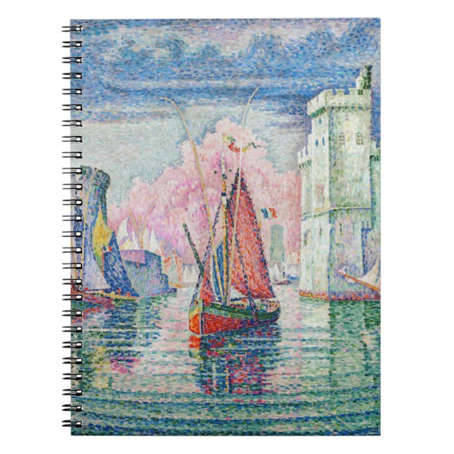 Cuaderno Paul Signac - Entrada al puerto de La Rochelle (Frente)