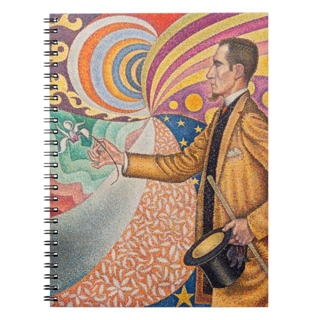 Cuaderno Paul Signac - Retrato de M Felix Feneon, Opus 217 (Frente)