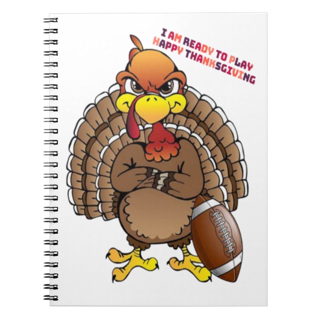 Cuaderno Pavo de fútbol (Frente)