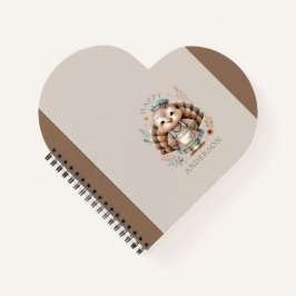 Cuaderno Pavo Feliz Personalizado