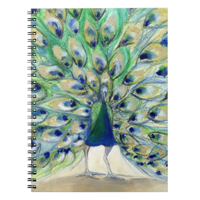 Cuaderno Pavo real en San Diego 2 2013 (Frente)