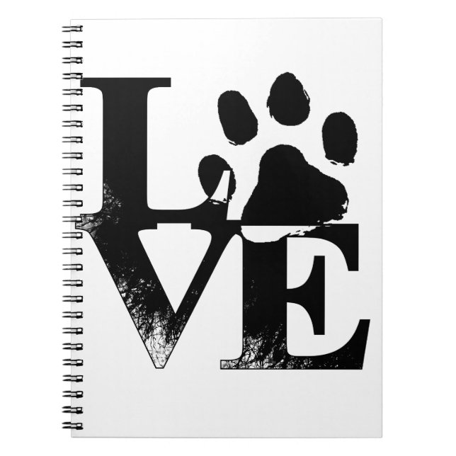 Cuaderno Paw Imprimir amor (Frente)