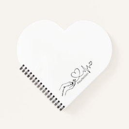 Cuaderno Pawfection One-Line Art – Minimalist Dog Lover