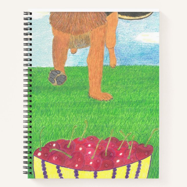 Cuaderno Paws&Cherry notebook (Anverso)