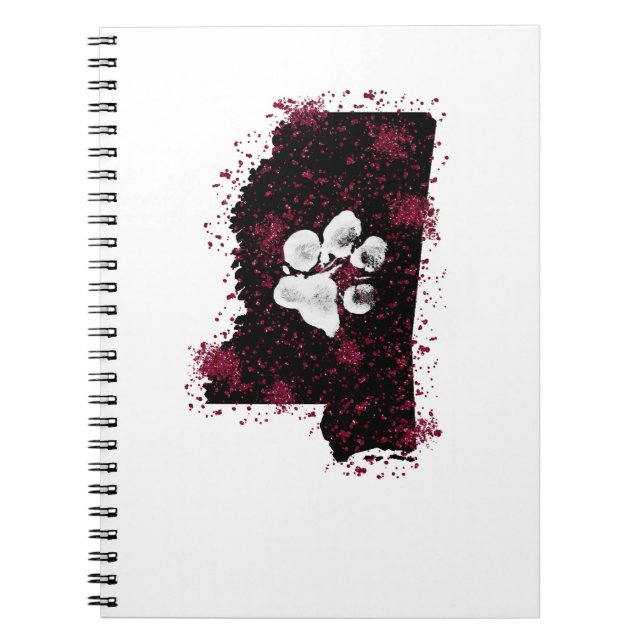Cuaderno Pawsitively Mississippi majestuoso (Frente)