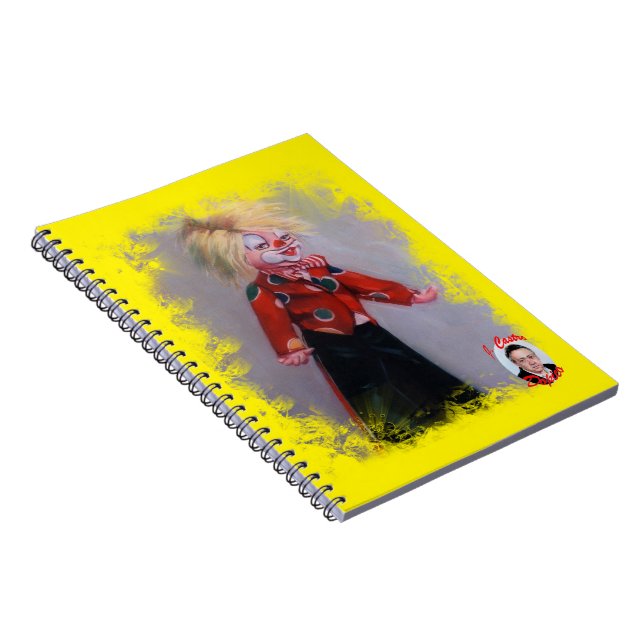 Cuaderno Payaso/Pallaso/Clown (Lado Derecho)