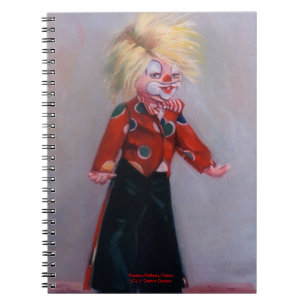 Cuaderno Payaso/Pallaso/Clown