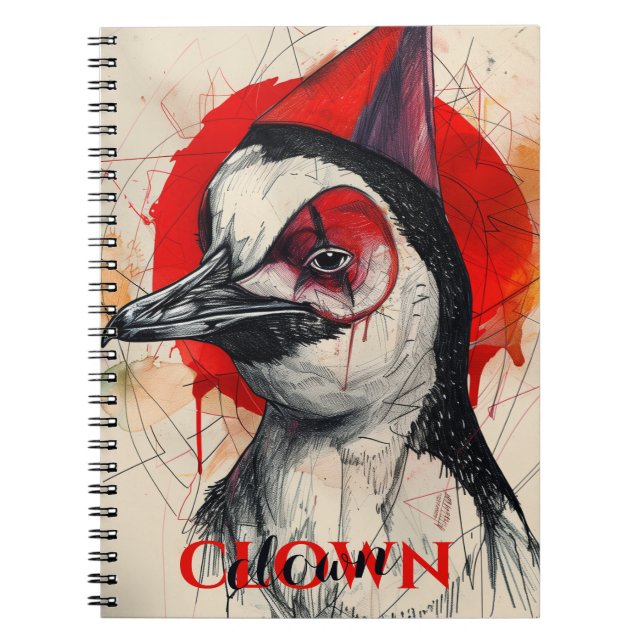 Cuaderno Payaso Pingüino (Frente)