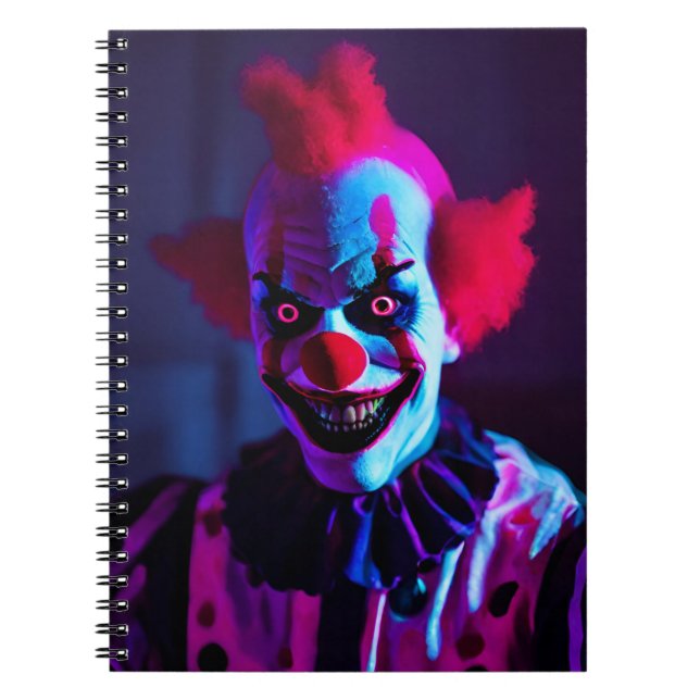 Cuaderno payaso temible (Frente)