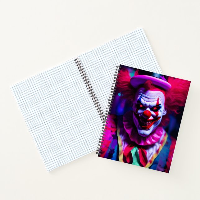Cuaderno payaso temible (Interior)