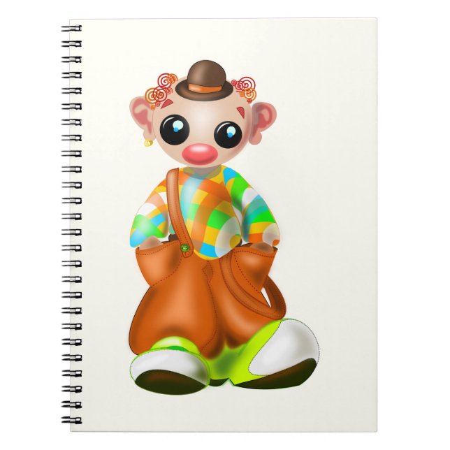 Cuaderno Payaso triste (Frente)