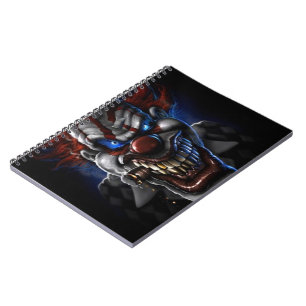 Cuaderno Payaso y cigarro malvados
