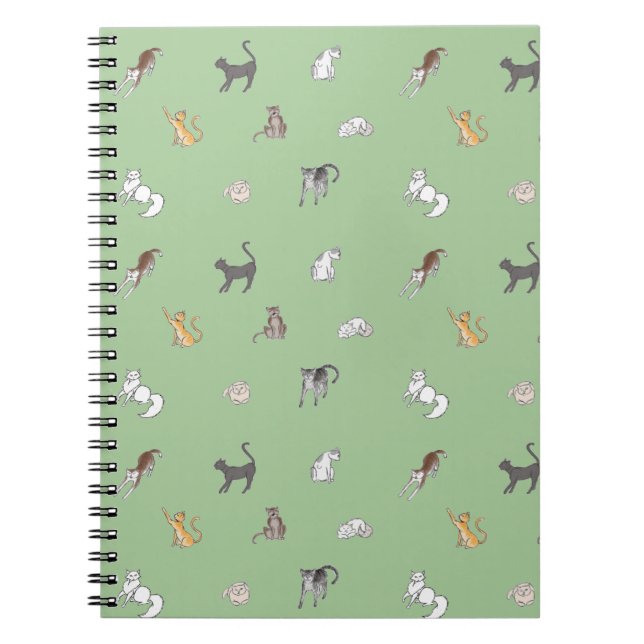 Cuaderno payasos en el placemat sabio (Frente)