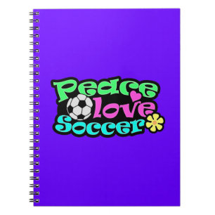 Cuaderno Paz, amor, fútbol; Retro