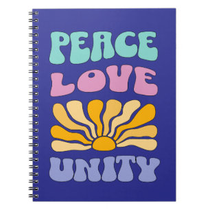 Cuaderno Paz Amor Unidad